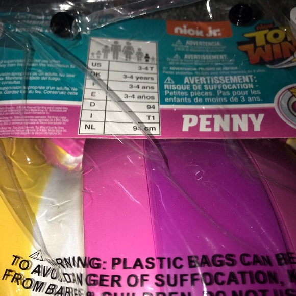 Brand New Top Wing Penny 3T-4T Toddler Costume - Picture 7 of 8